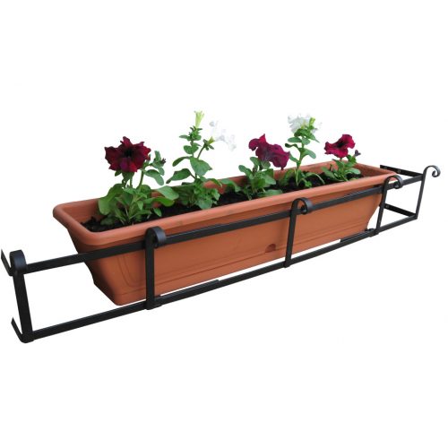 Flower box holder 70-130 cm