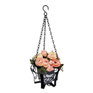 Hanging flower basket