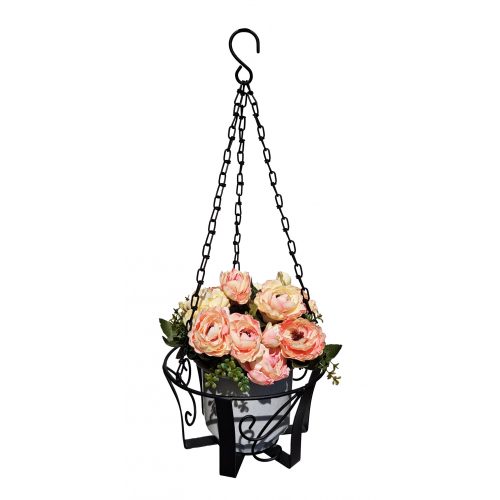 Hanging flower basket